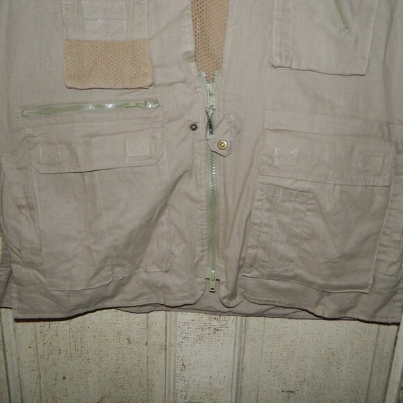 Humvee 90's Military Hunting Fishing Vest Utility Pockets Photo Hummer (EE-43) - Picture 2 of 5